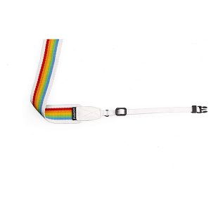 POLAROID CAMERA STRAP FLAT RAINBOW (2)
